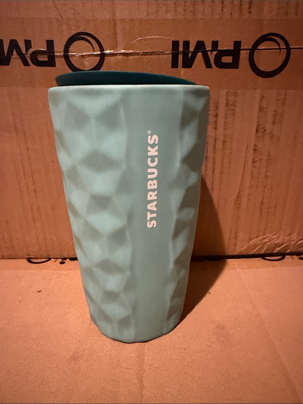 Starbucks Textured Mint Green Tumbler